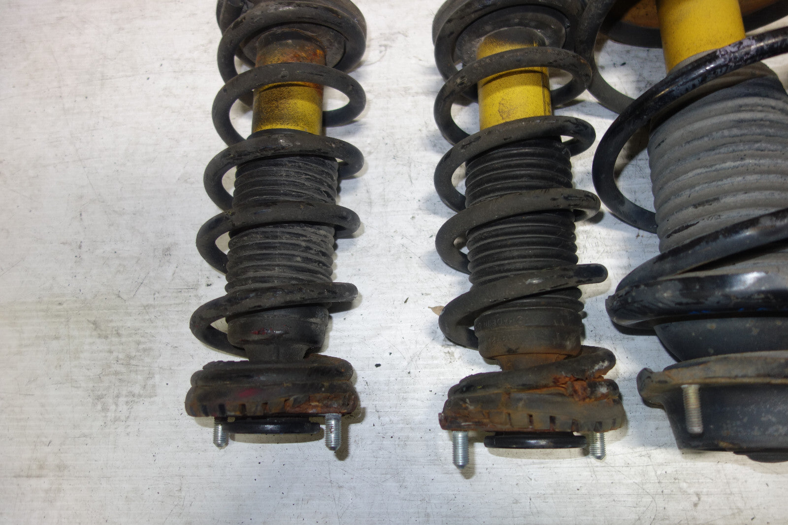 JDM Subaru Legacy Bilstein Front Shocks Coil Springs Strut Suspension 1998-2004