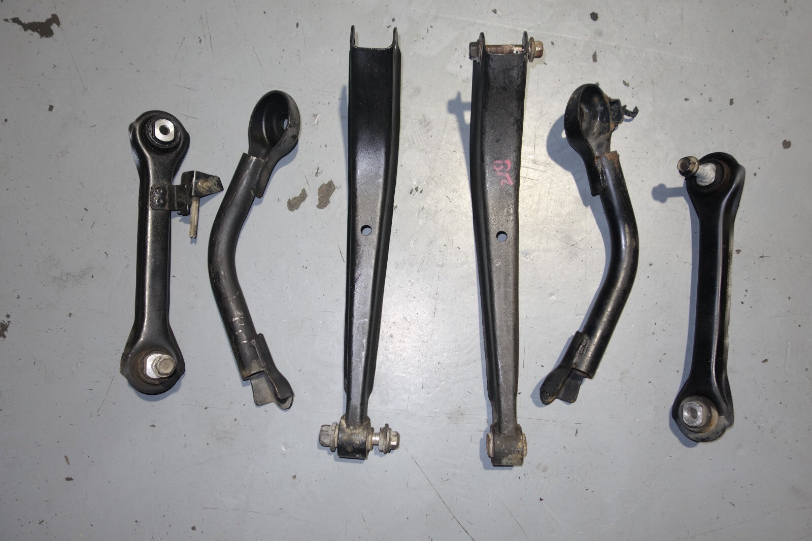 JDM Subaru Legacy Rear Trailing Arms Control Lateral Links Transverse 2005-2009