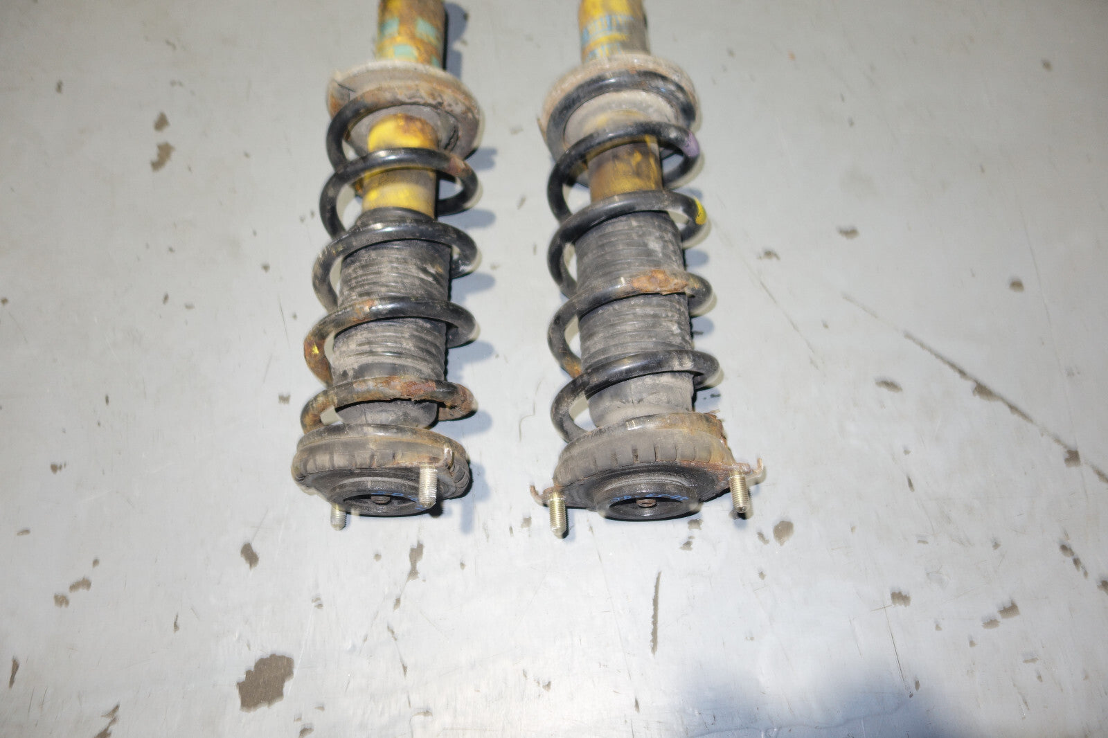 JDM Subaru Legacy Bilstein Rear Shocks Coil Springs Strut Suspension 1998-2004