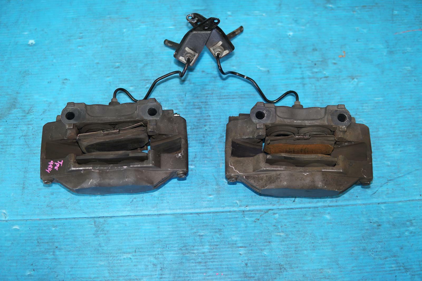 JDM Acura RL OEM Big Front 4 Pot / Piston Advics Brake Calipers OEM 2005-2012