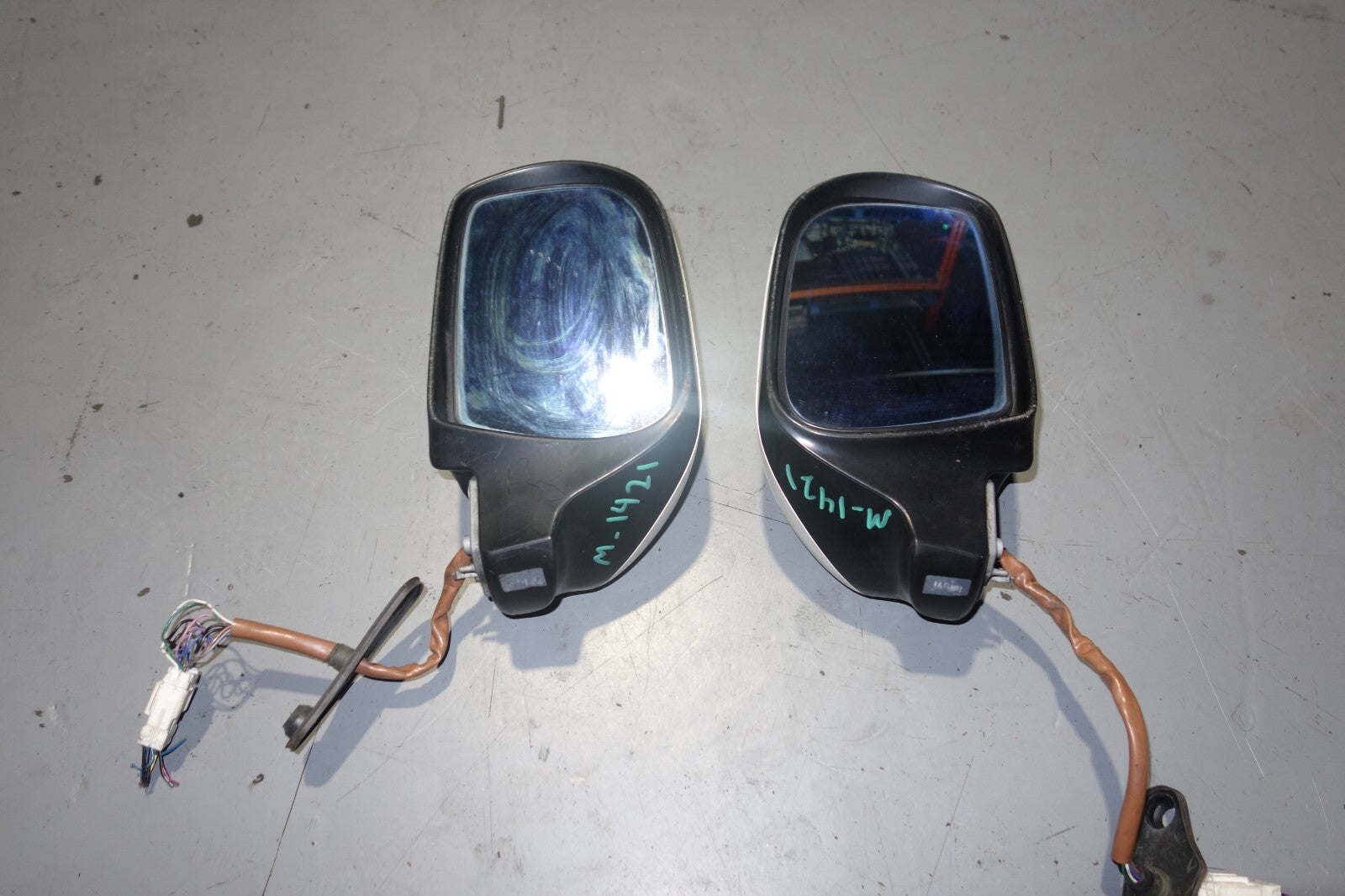 JDM SUBARU IMPREZA WRX STi GRB OEM POWER FOLDING MIRRORS AUTO FLIP 2008-2014