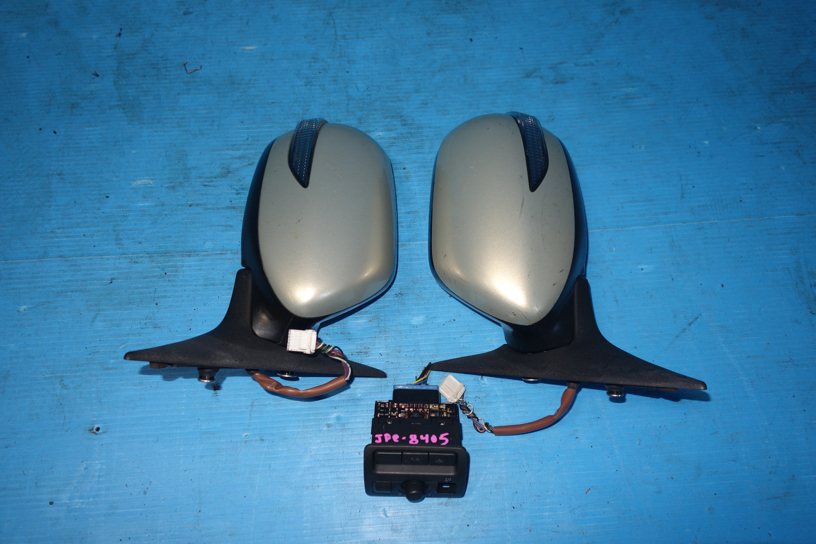 JDM Subaru Legacy Power Folding Mirrors Heated Signal Lights 2005-2009 BP BL #05