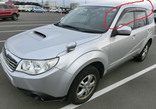 JDM Subaru Forester SH5 SH9 Window Visors Rain Guards OEM 2009-2013