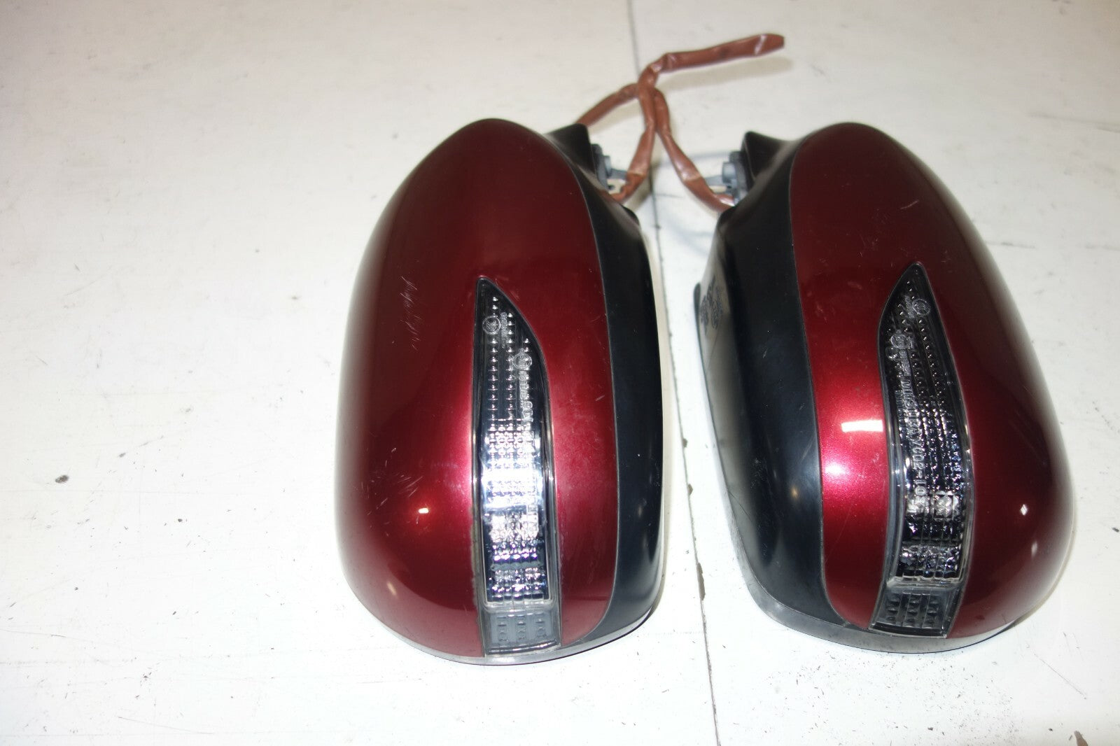 JDM Subaru Impreza WRX STi Mirrors GRB Power Folding Mirrors 2008-2014 OEM