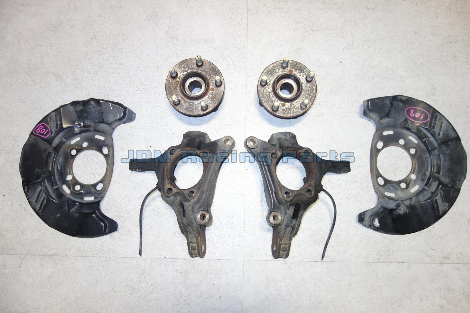 Subaru Legacy / Outback Front Hubs Bearings Spindles Knuckle Low Miles 2005-2014