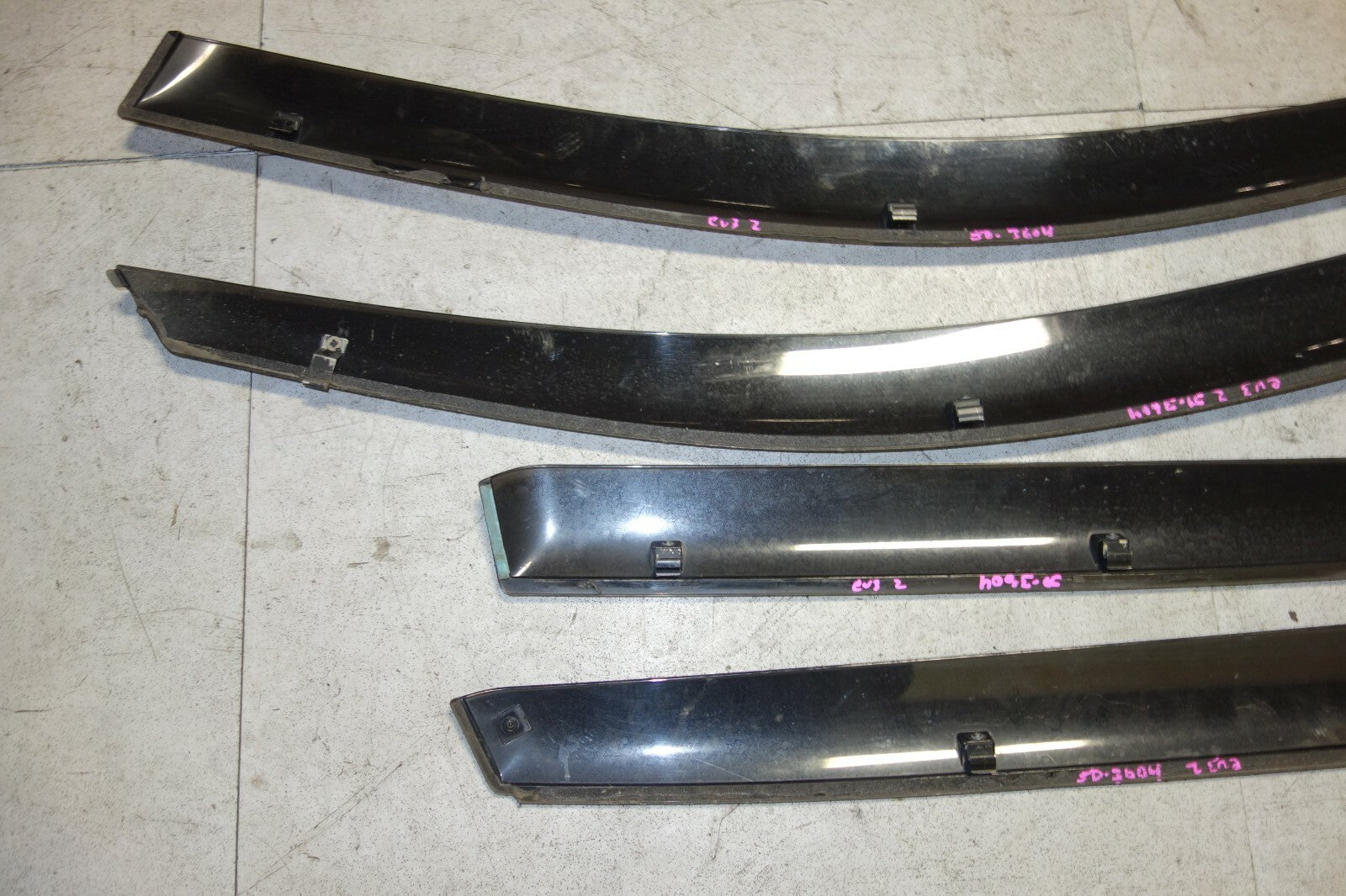 JDM Honda Civic Window Visors Hatchback 2001 2002 2003 2004 2005 OEM Japan