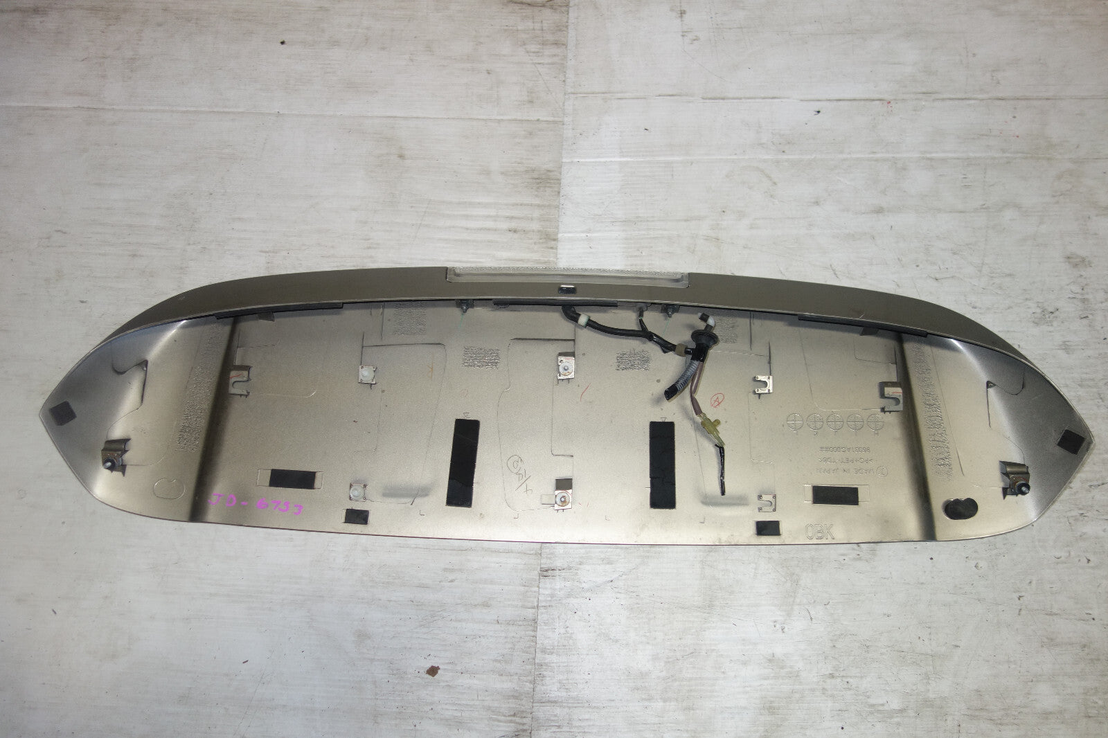 JDM Subaru Legacy Outback Rear Top Spoiler Wing w/ Brake Light 2005-2009 Wagon