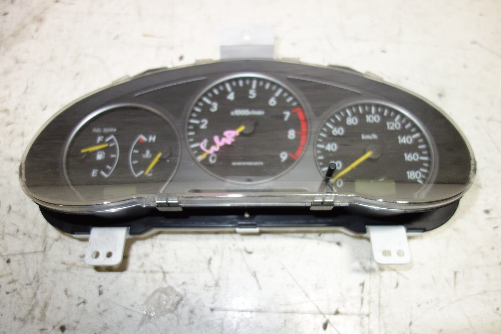JDM 2002-2003 SUBARU IMPREZA WRX V7  MANUAL 5 SPEED GAUGE CLUSTER  SPEEDOMETER