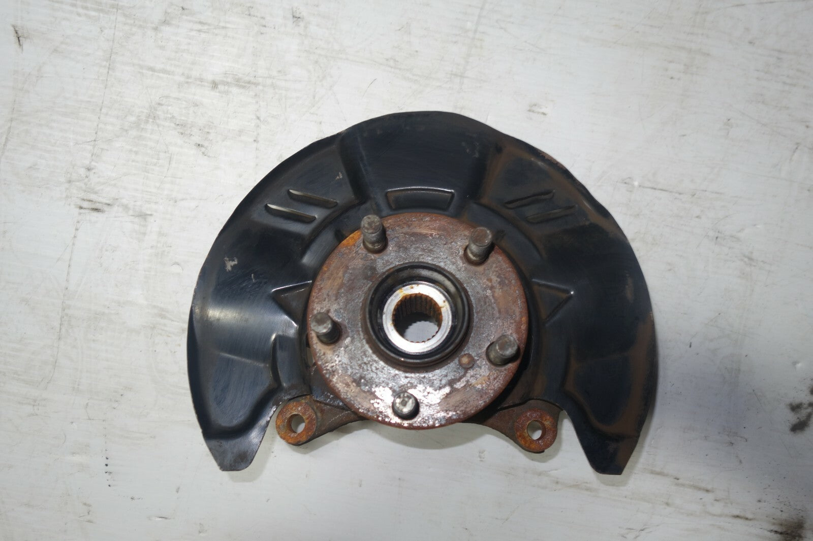 JDM 05-09 SUBARU OUTBACK OEM FRONT LEFT KNUCKLE HUB SPINDLE BP BE SUSPENSION JDM
