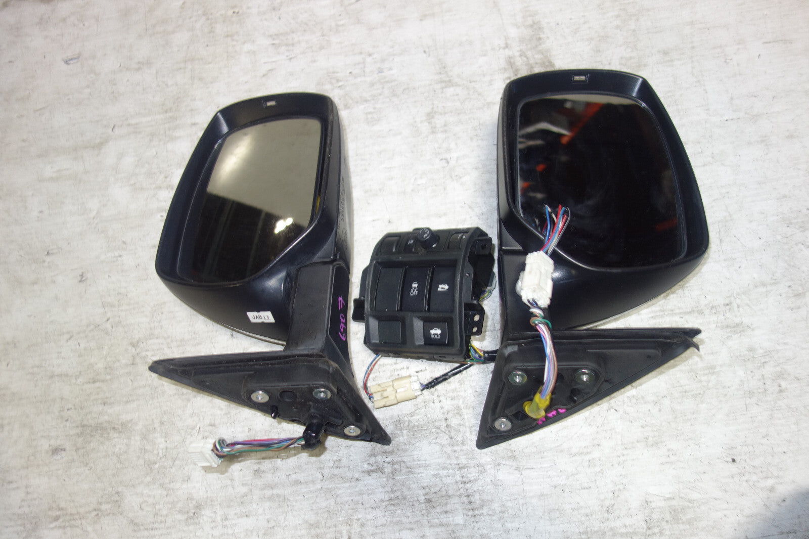 JDM 2010-2014 Subaru Legacy BR BM Power Folding Mirrors + Signal Lights OEM