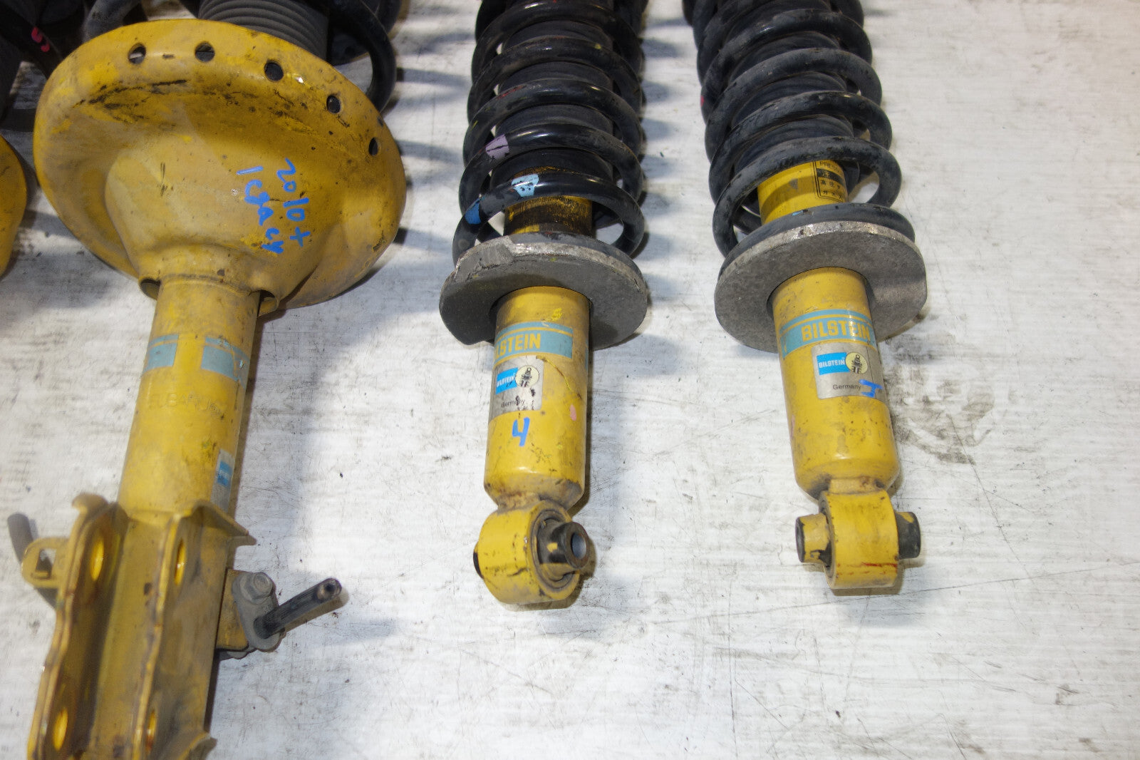 JDM Subaru Legacy BILSTEIN Shocks Struts Coil Springs Suspension 2010-2014 BR BM