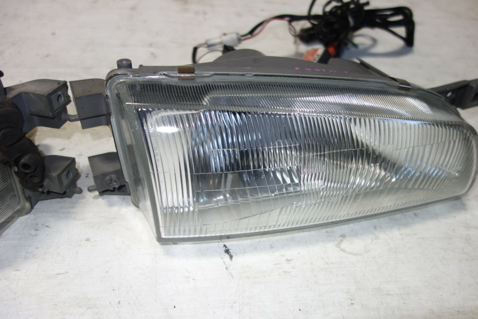 JDM SUBARU GENUINE IMPREZA WRX STi GC8 GF8 HEAD LIGHTS OEM VERSION 3 4 LAMPS