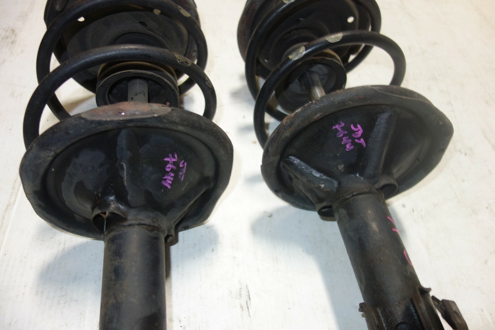 JDM Nissan Silvia 240SX S14 Front Shocks Used Struts Springs 1995 1996 1997 1998