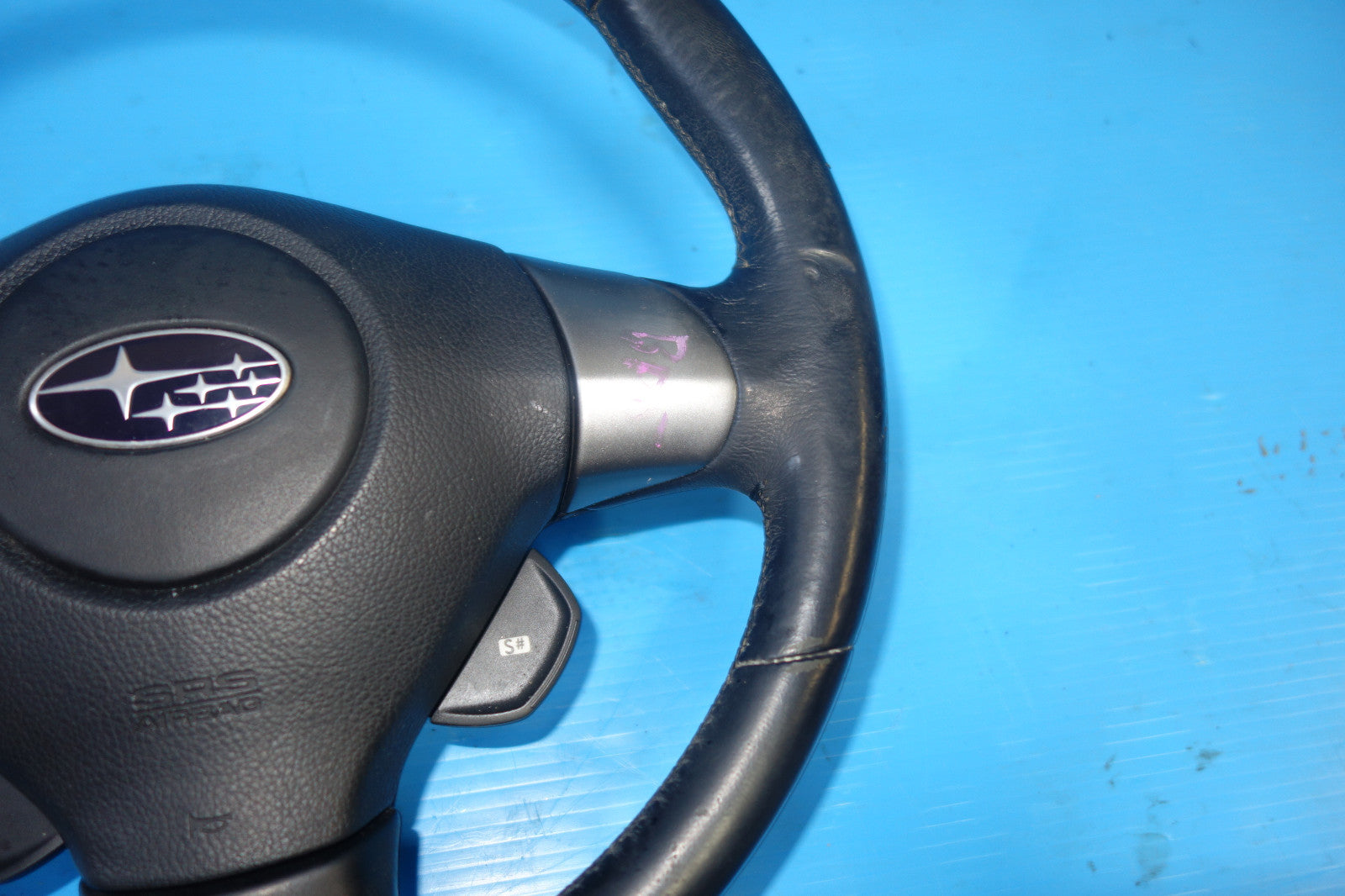 JDM Subaru Legacy & Outback OEM Momo Steering Wheel & Hub Rare BP5 2005-2009
