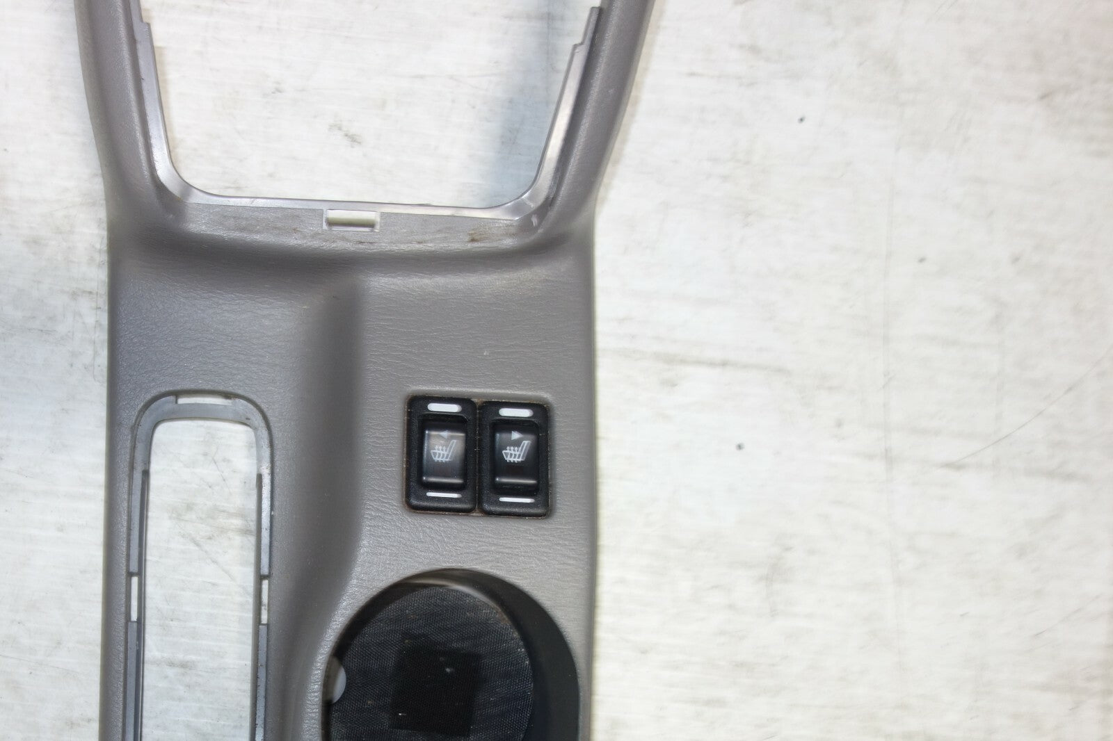 Subaru Forester Center Console Cup Holder E-Brake Trim With Switches OEM 03-08