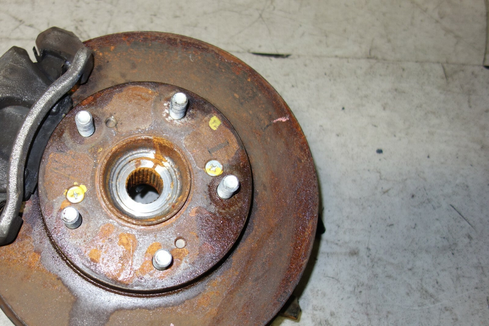 JDM Honda Civic / CSX OEM Front Left Spindle Hub Bearing Brake Caliper 2006-2011
