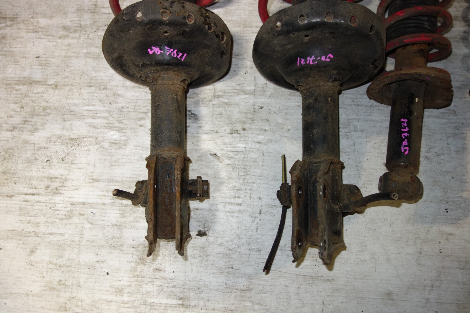 JDM 2005-2009 SUBARU LEGACY STI  SHOCKS FRONT & REAR COIL STRUTS