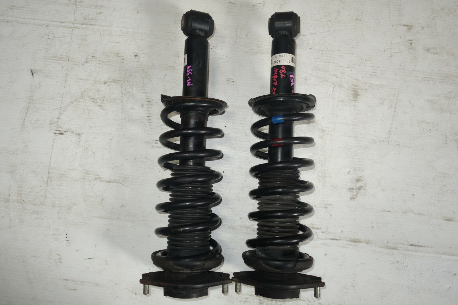 JDM 2008-2014 SUBARU IMPREZA WRX OEM KYB REAR  SHOCKS STRUTS COIL SPRING GENUINE