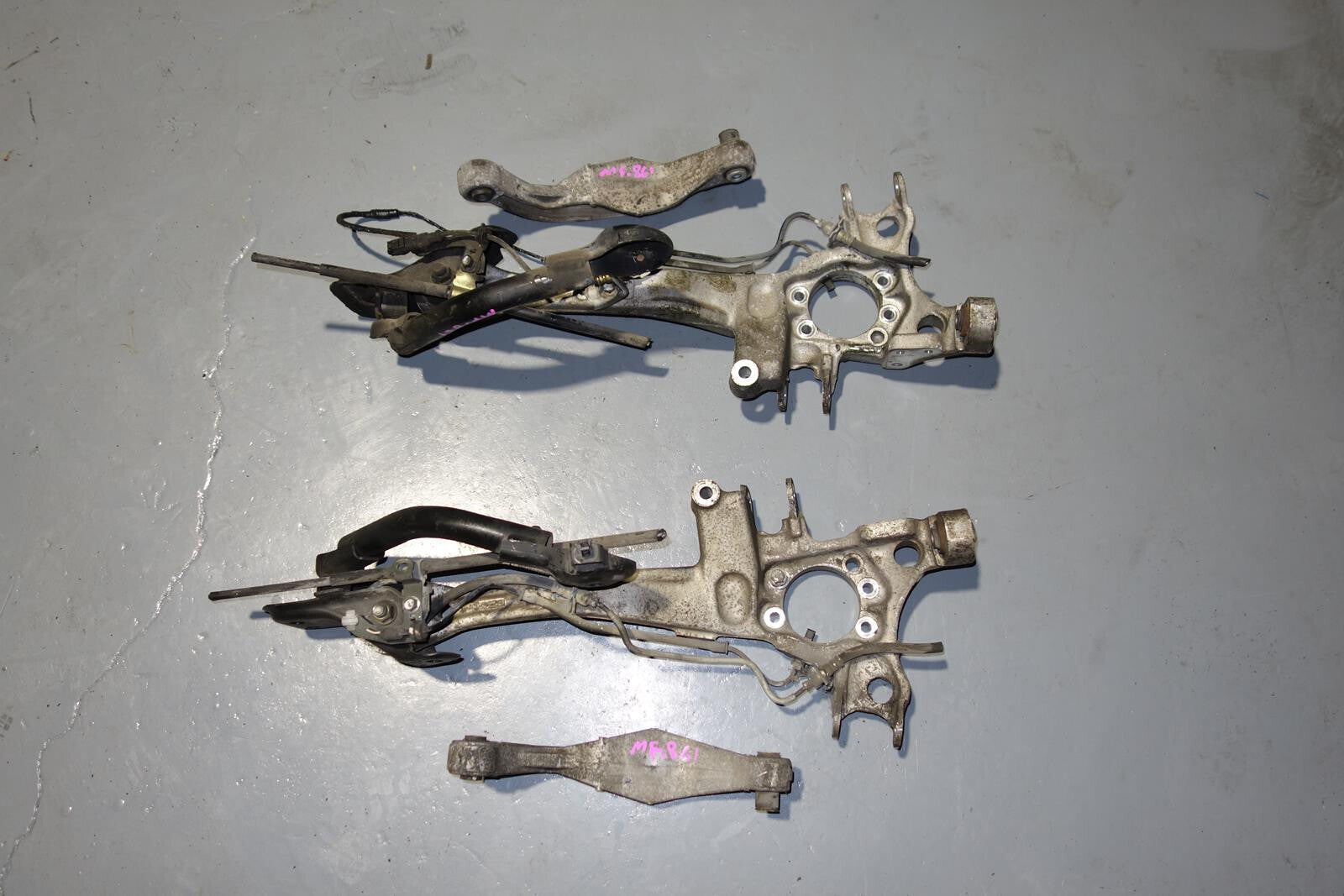 JDM Subaru Legacy Spec B Aluminum Rear Control Arms Trailing Arm 2005-2009 STi