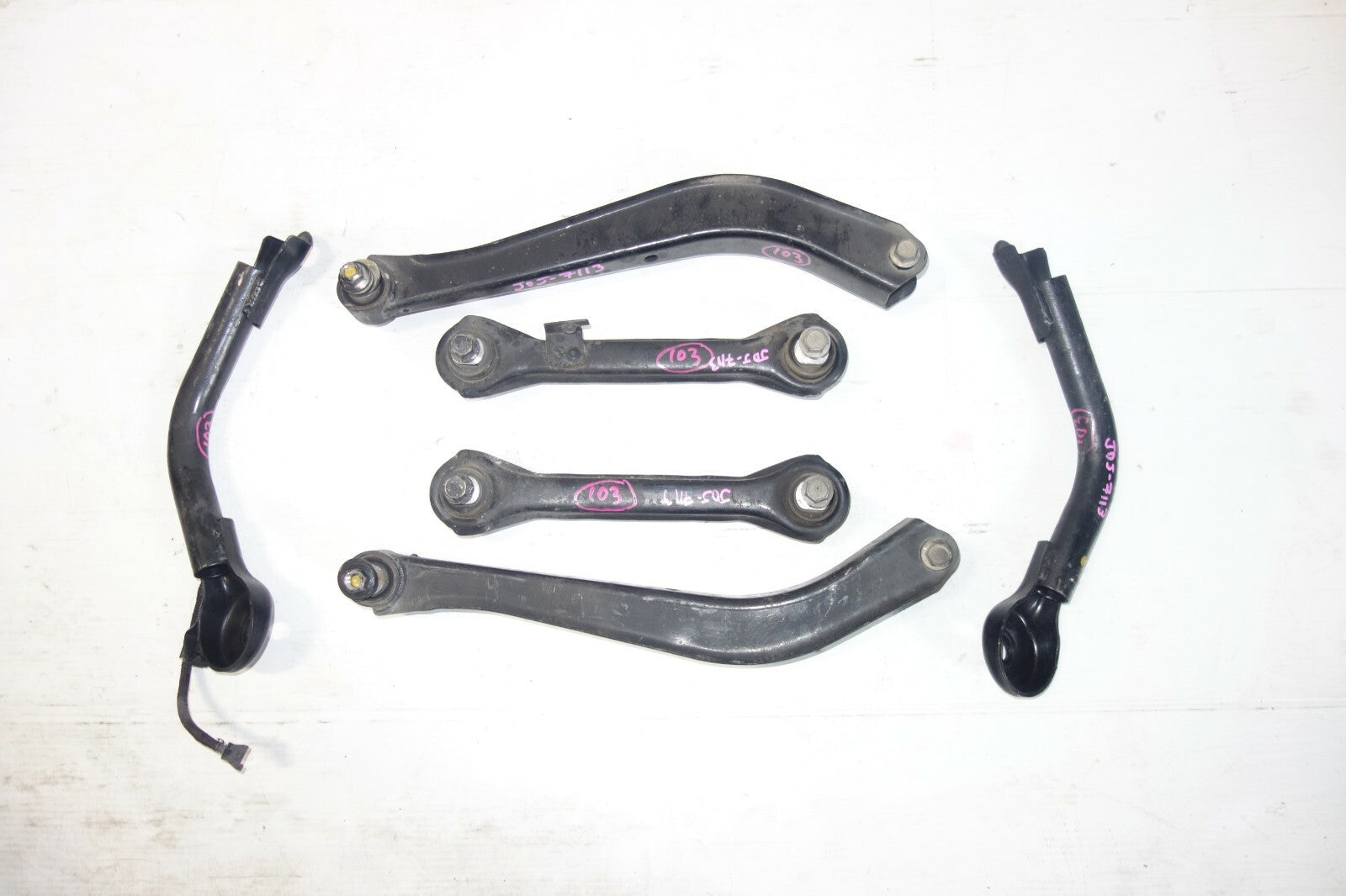 JDM Subaru Legacy Rear Trailing Arms Control Lateral Links Transverse 2005-2009