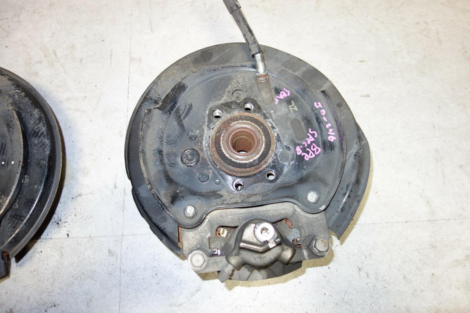 JDM Subaru Legacy 6Speed Rear Spindle Hub Knuckle Caliper 2005-2009