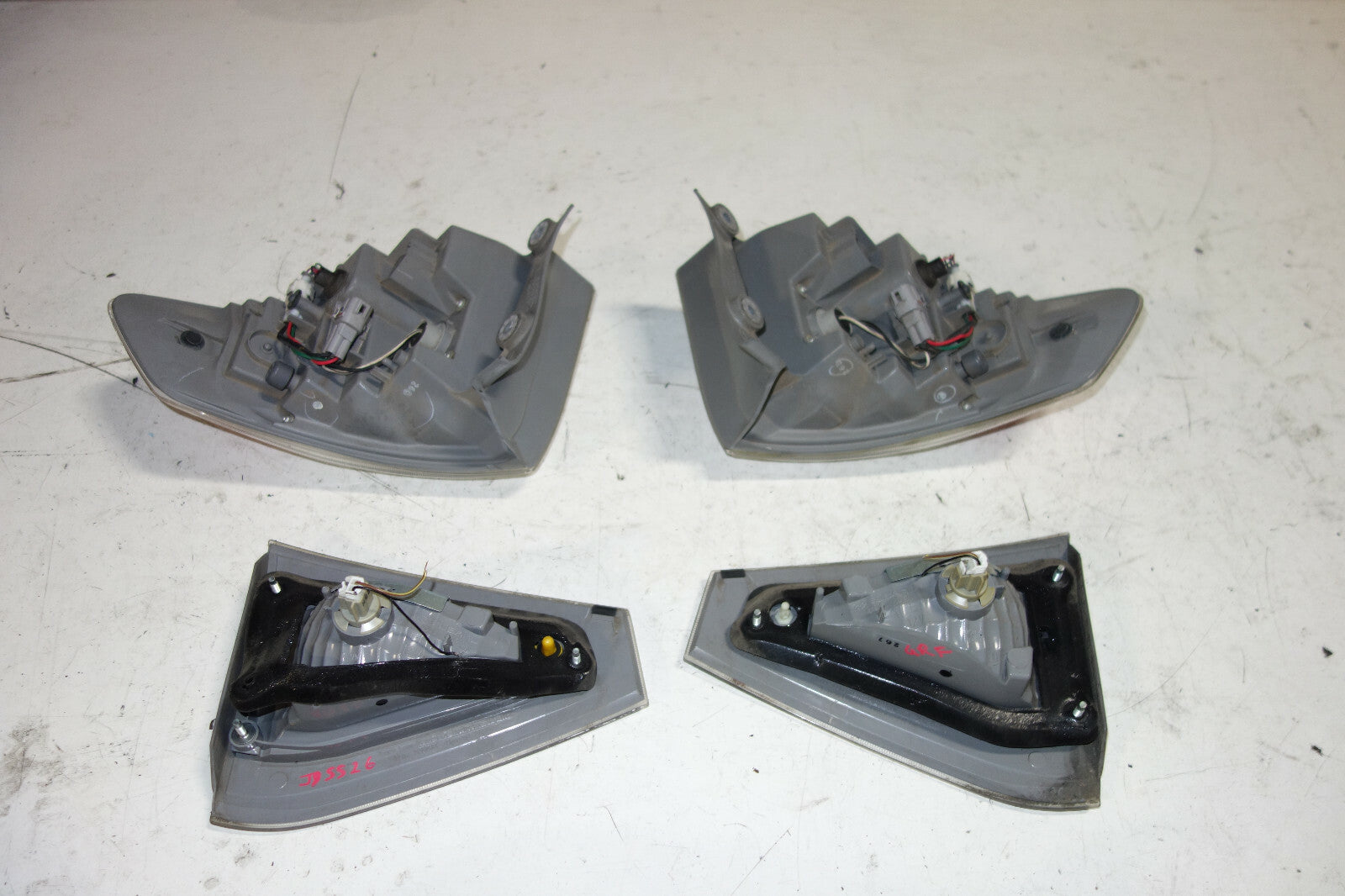 JDM Subaru Impreza WRX STi Hatchback OEM Tail Lights Lamps Pair 2008-2014