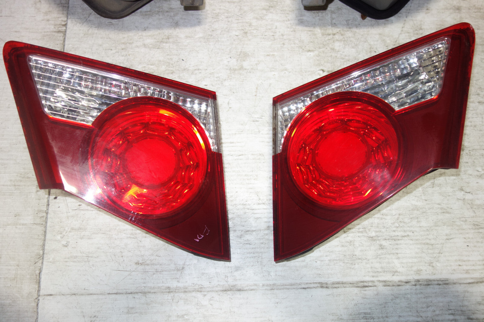 JDM Honda Civic Type R FD1 FD2 Acura CSX Rear Taillights Tail Lamps 2006-2011