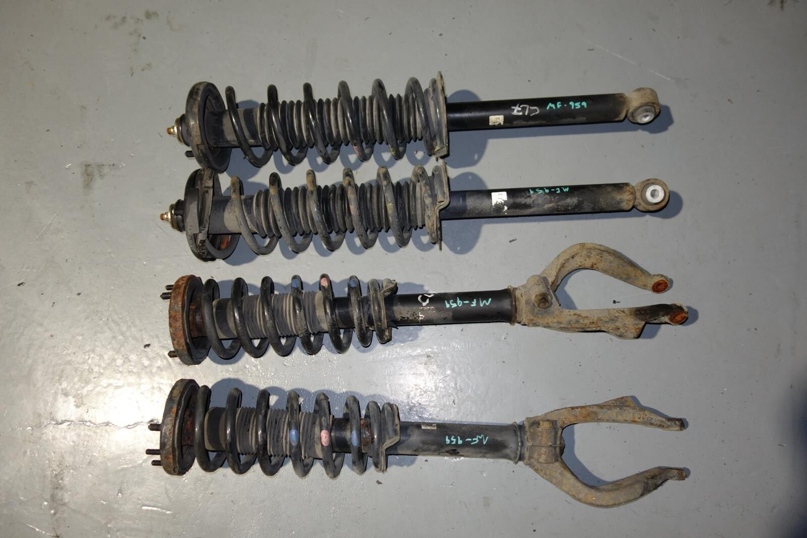 JDM 2003-2008 HONDA ACCORD EURO R ACURA TSX OEM FRONT & REAR SHOCKS STRUTS