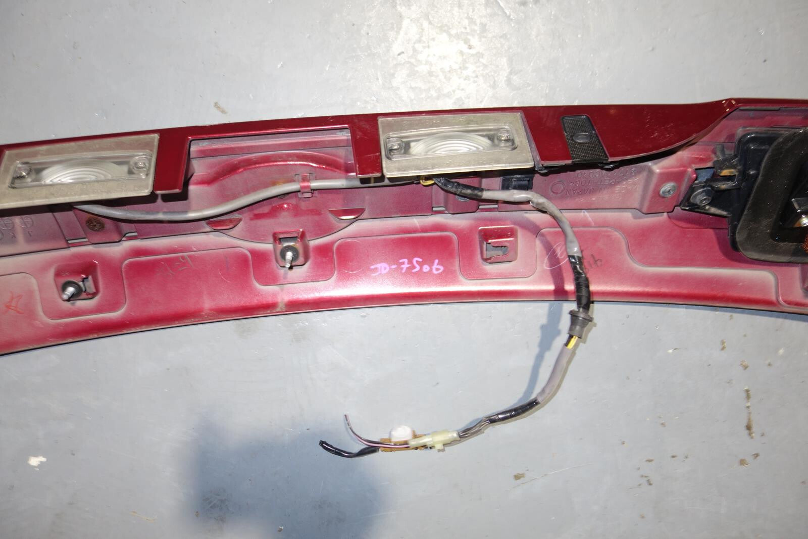 JDM Subaru Legacy Outback BP  Rear Center Garnish Tail Lights Reverse 2005-2009