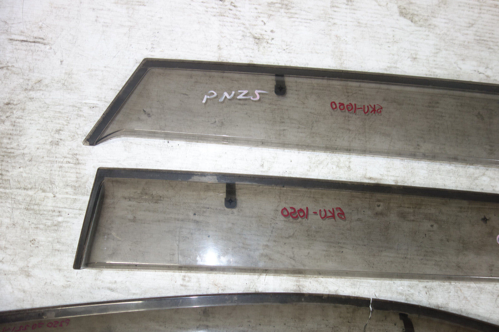 JDM Nissan Murano Genuine Window Visors Rain Guards 2003-2007 OEM
