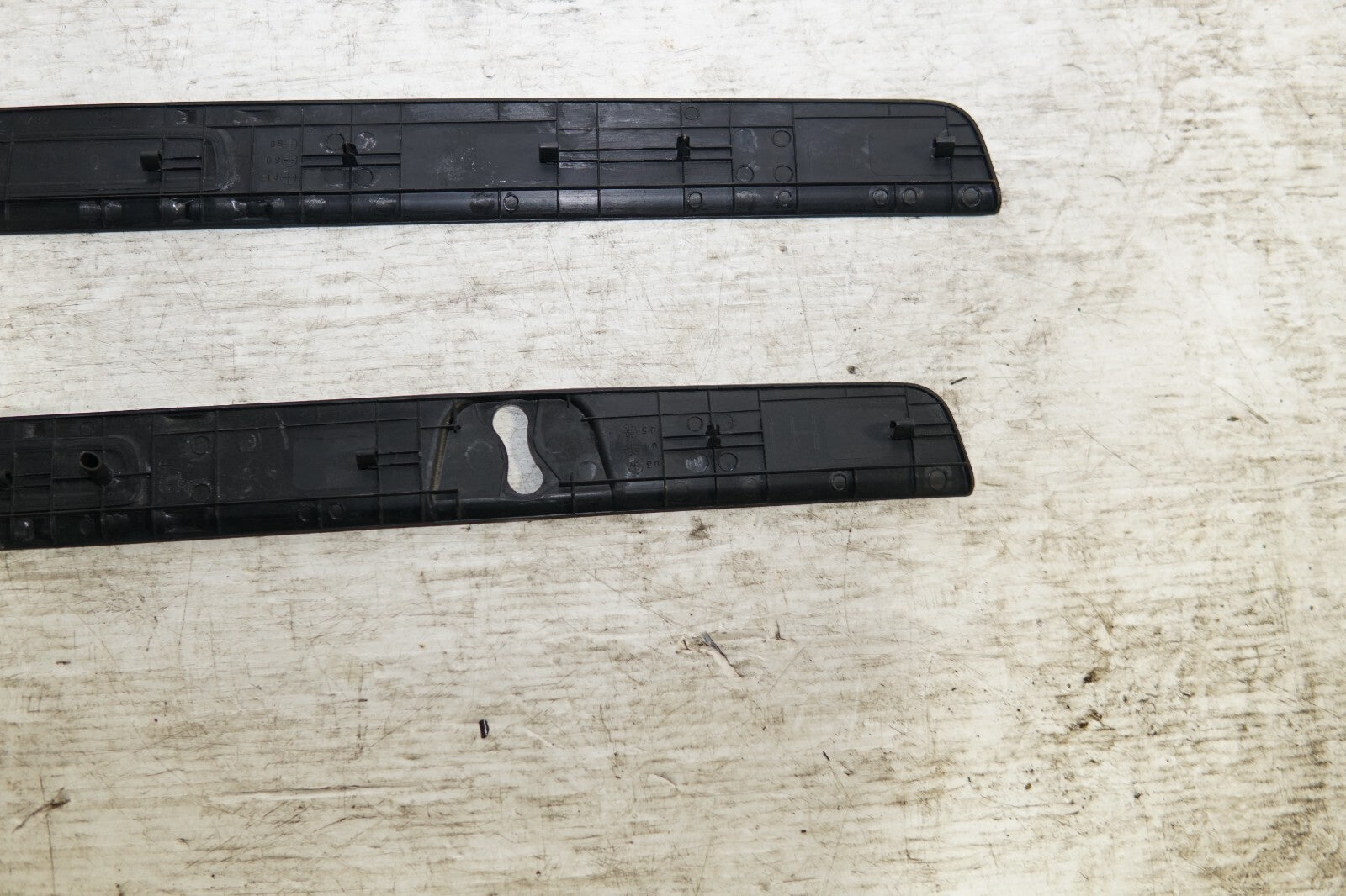 JDM 2004-2008 GENUINE MAZDA RX8  OEM DOOR SILLS TRIM SCUFF PLATES SIDE STEPS