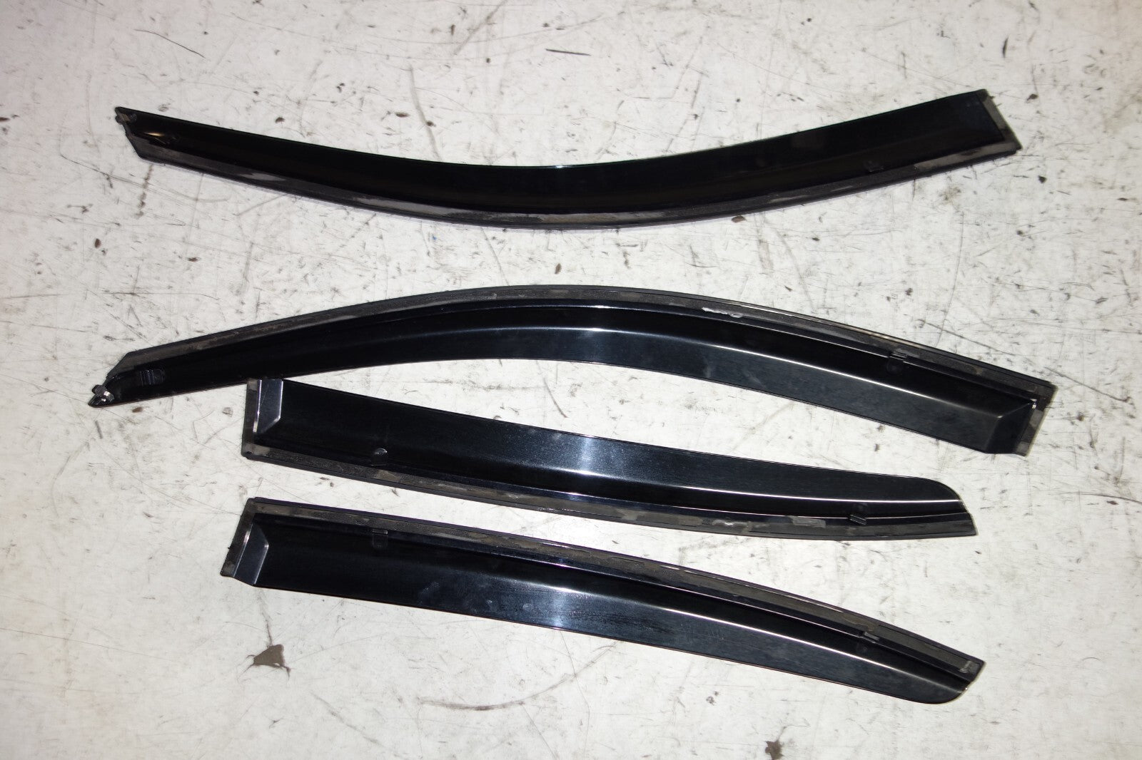 JDM 2008-2012 HONDA INSPIRE ACCORD CP3 WINDOW VISORS OEM RAIN GUARDS RARE