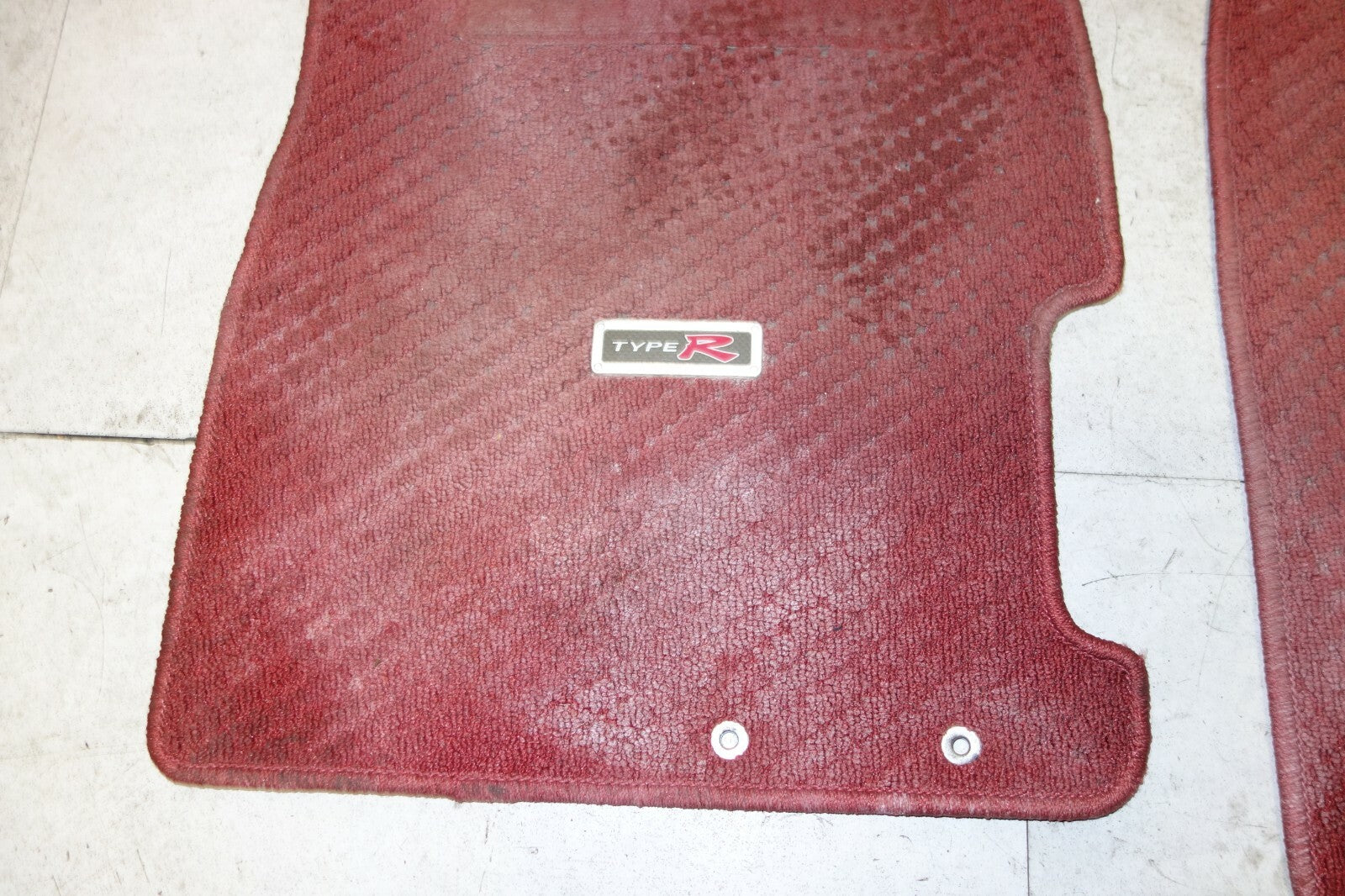JDM Honda Civic Type R EP3 Red Floor Mats K20a Type R CTR RHD 2001-2005