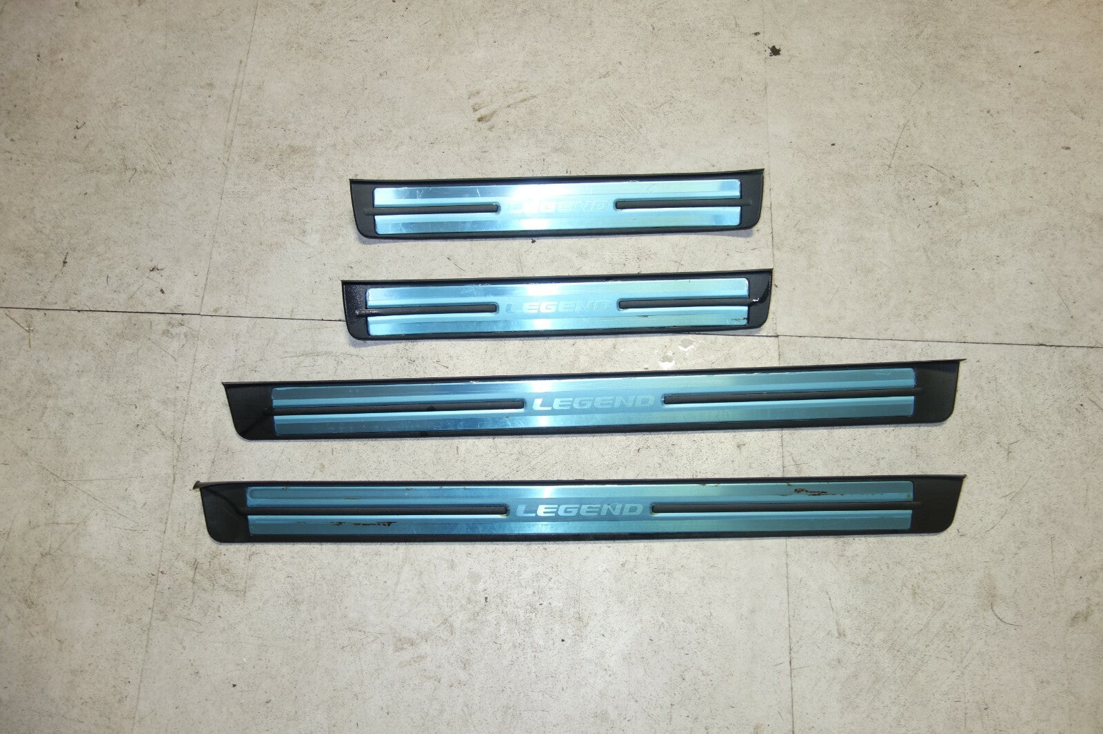 JDM Acura RL Honda Legend OEM Door Sills Scuff Plates Side Steps 2005-2008 KB1