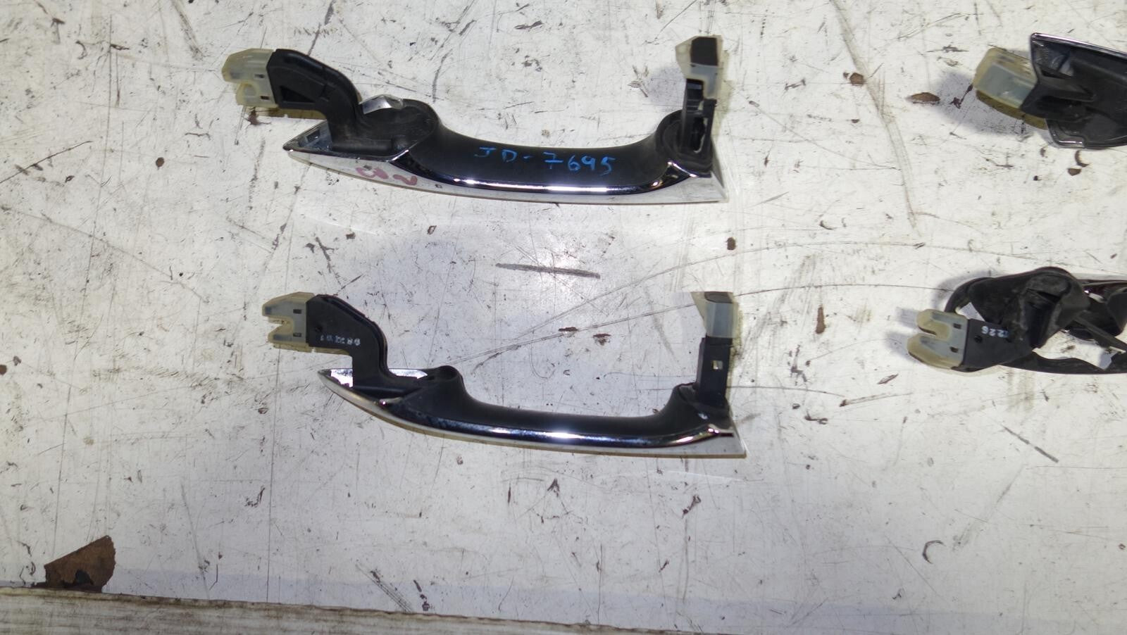 JDM 2009-2014 ACURA TSX CU2 OEM CHROME OUTER DOOR HANDLE KEY COMPLETE SET
