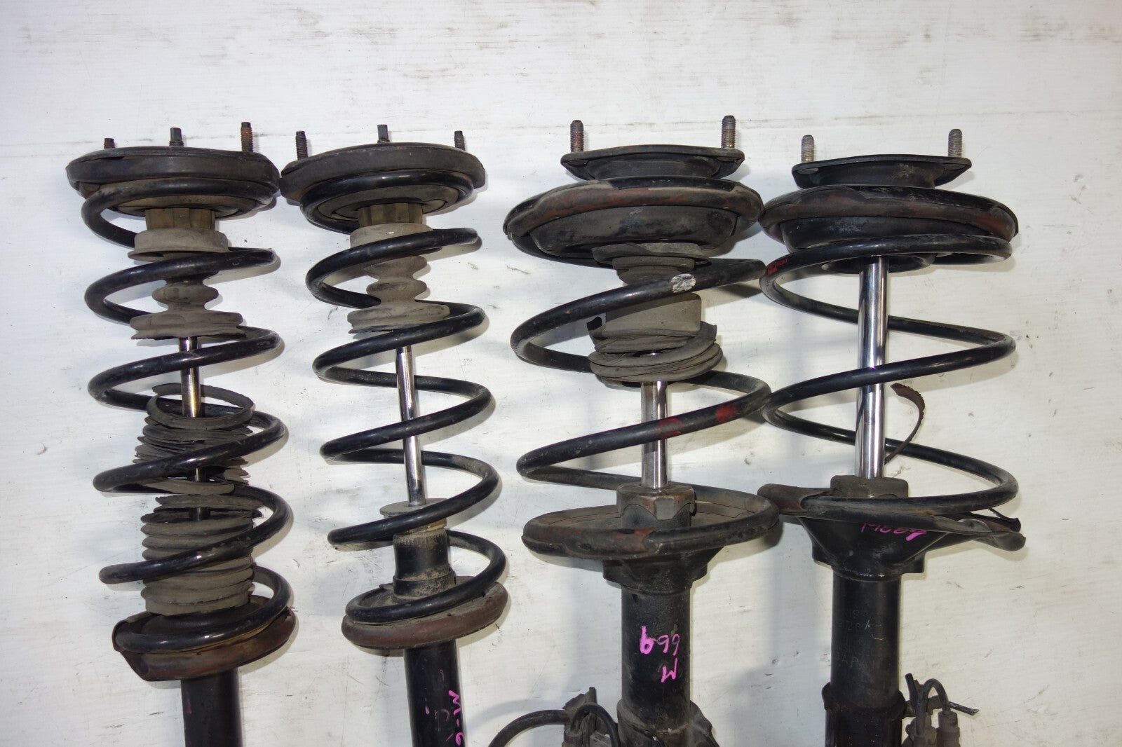 JDM 1995-1998 NISSAN 240SX S14 OEM FRONT & REAR SHOCKS STRUT FRONT & REAR LH LR