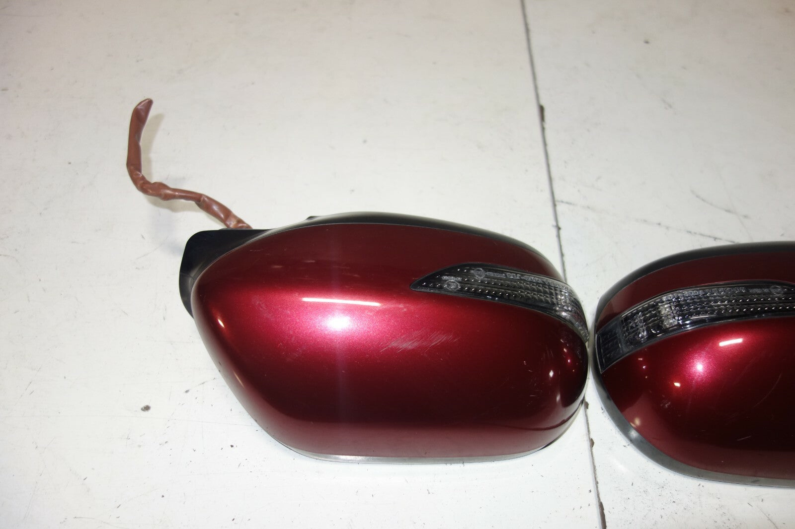 JDM Subaru Impreza WRX STi Mirrors GRB Power Folding Mirrors 2008-2014 OEM
