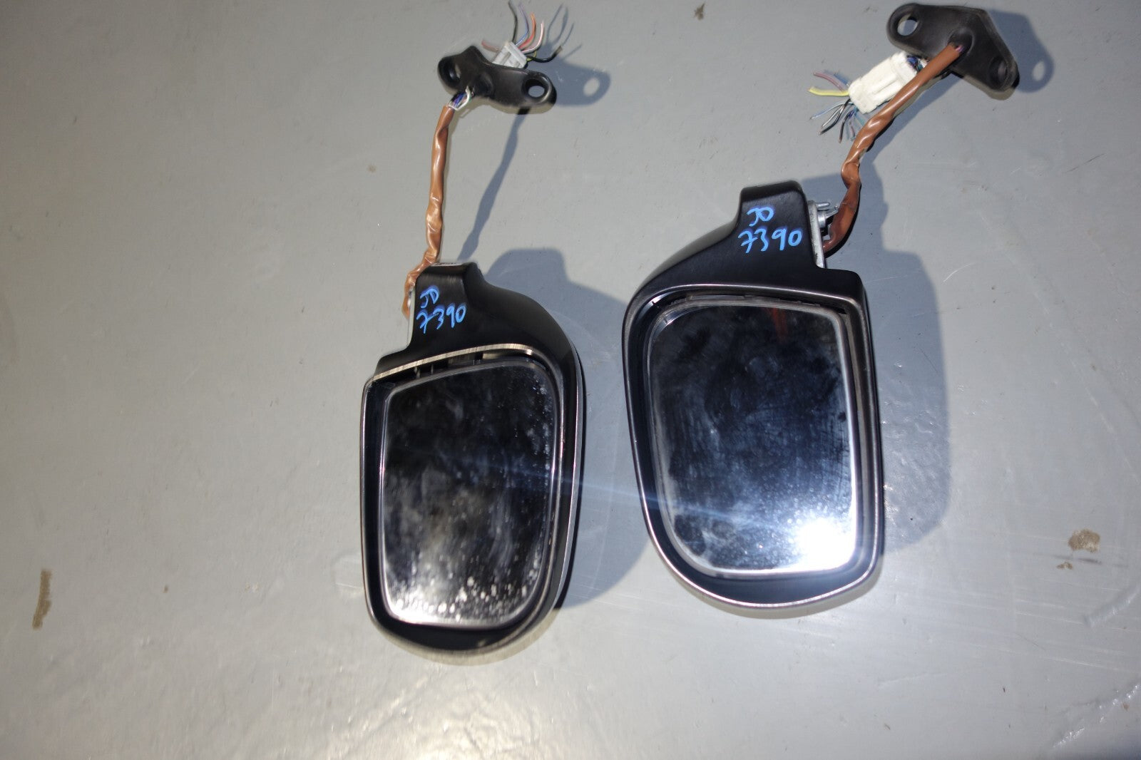 JDM SUBARU IMPREZA WRX STi GRB OEM POWER FOLDING MIRRORS AUTO FLIP 2008-2014
