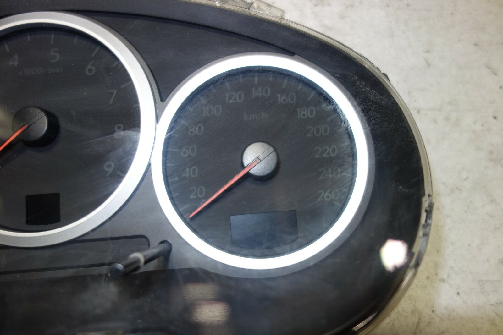 JDM Subaru Impreza WRX Gauge Cluster 2004 2005 2006 2007 V8 V9 Automatic 260KM/H