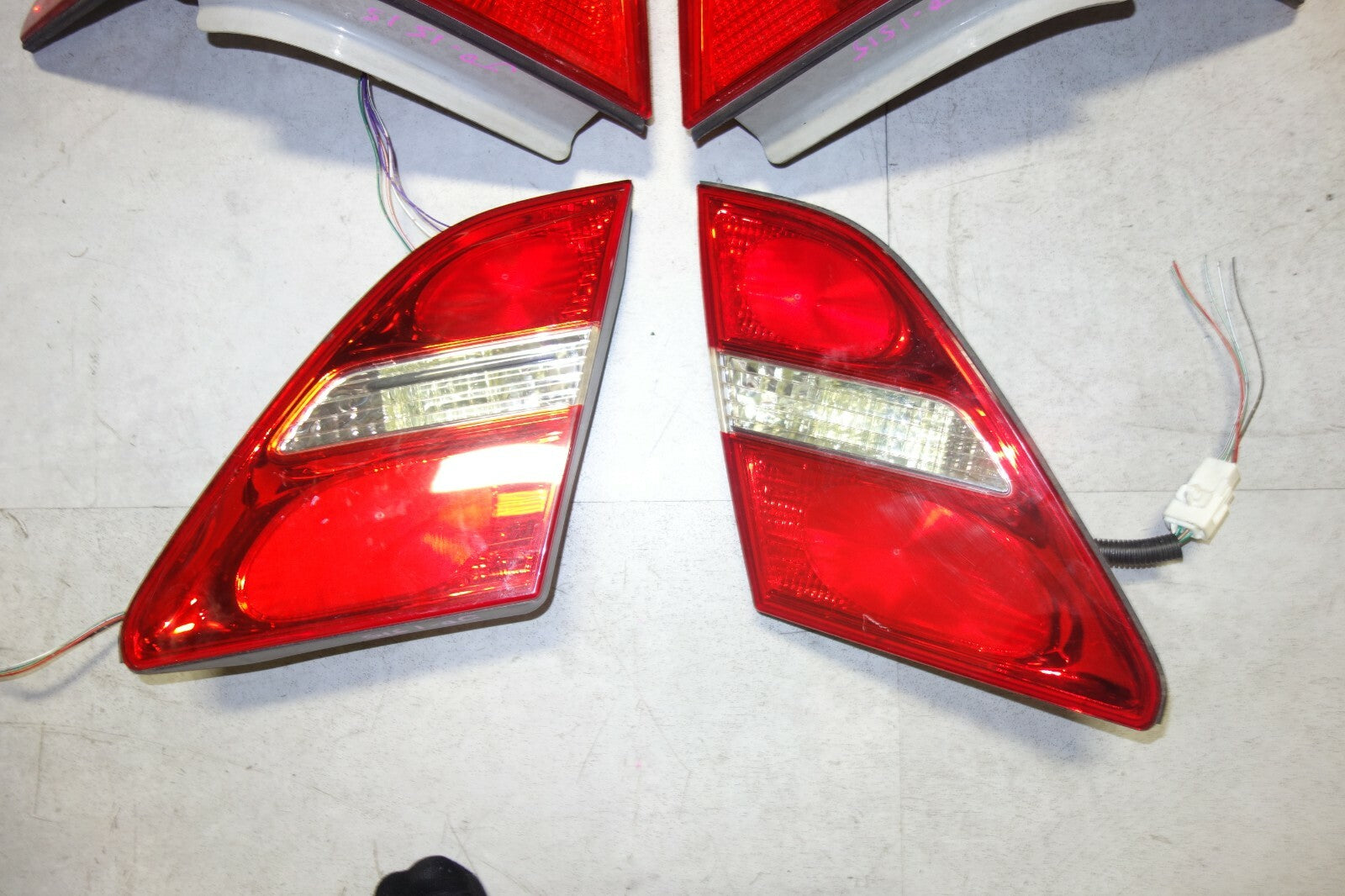 JDM 2001-2003 GENUINE TOYOTA LEXUS LS430 CELSIOR ZANKI OEM TAIL LIGHTS LAMPS SET
