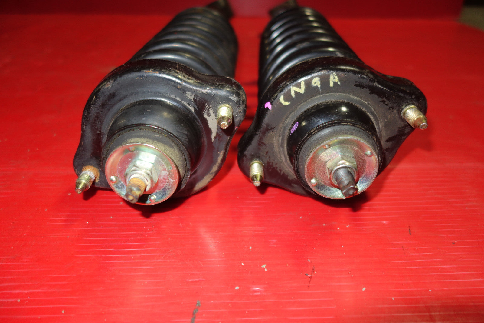JDM Mitsubishi Lancer Evo4 OEM Rear Shocks Struts Left Right CN9A 1996-1998