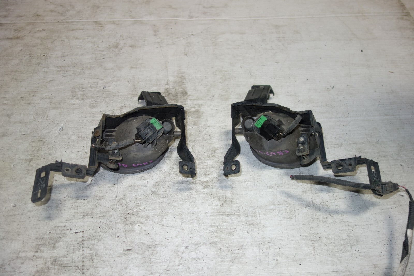 JDM Acura RL Fog Lights Lamps Pair Front Bumper Driving OEM KB1 2005-2008 #7