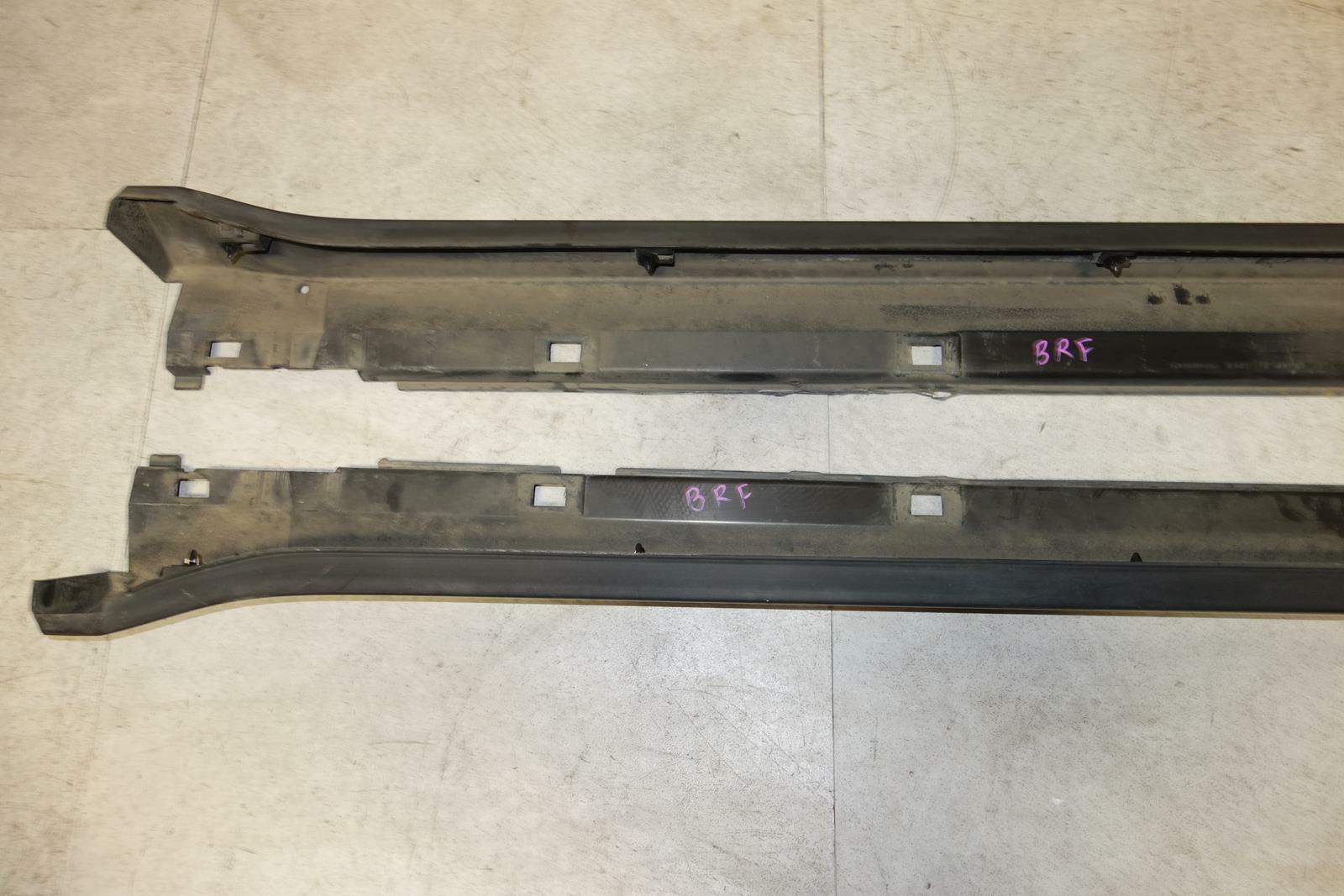 JDM Subaru Outback BRF Genuine Side Skirts Panels Pair Black 2010-2014