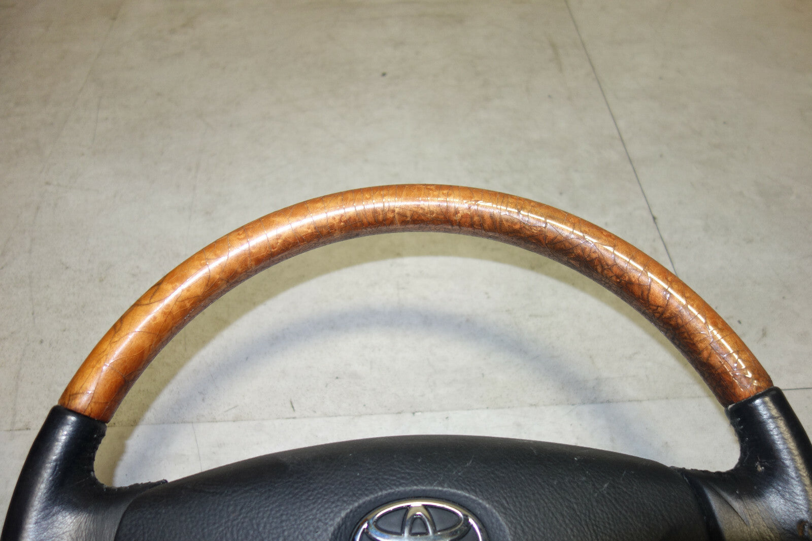 JDM Toyota Celsior / Lexus LS430 Steering Wheel Wood Leather 2001-2006