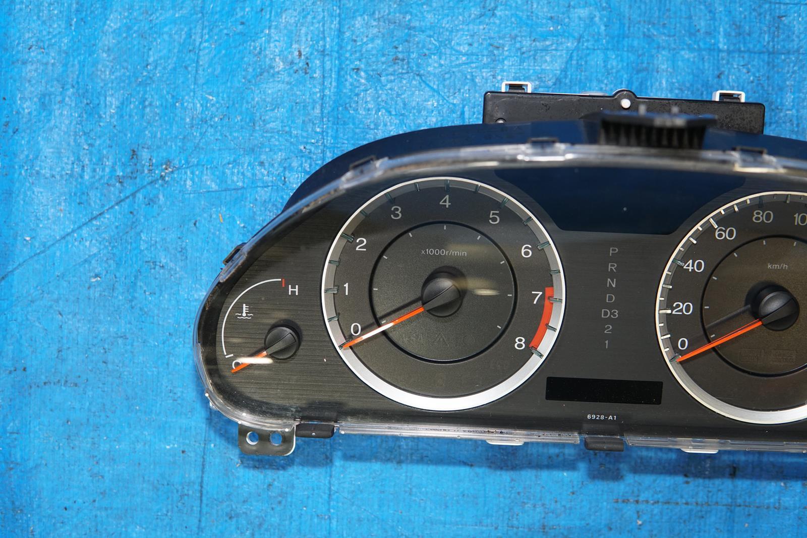 JDM Honda Accord CP3 Gauge Cluster Speedometer 2008-2010 Automatic 180 km/h