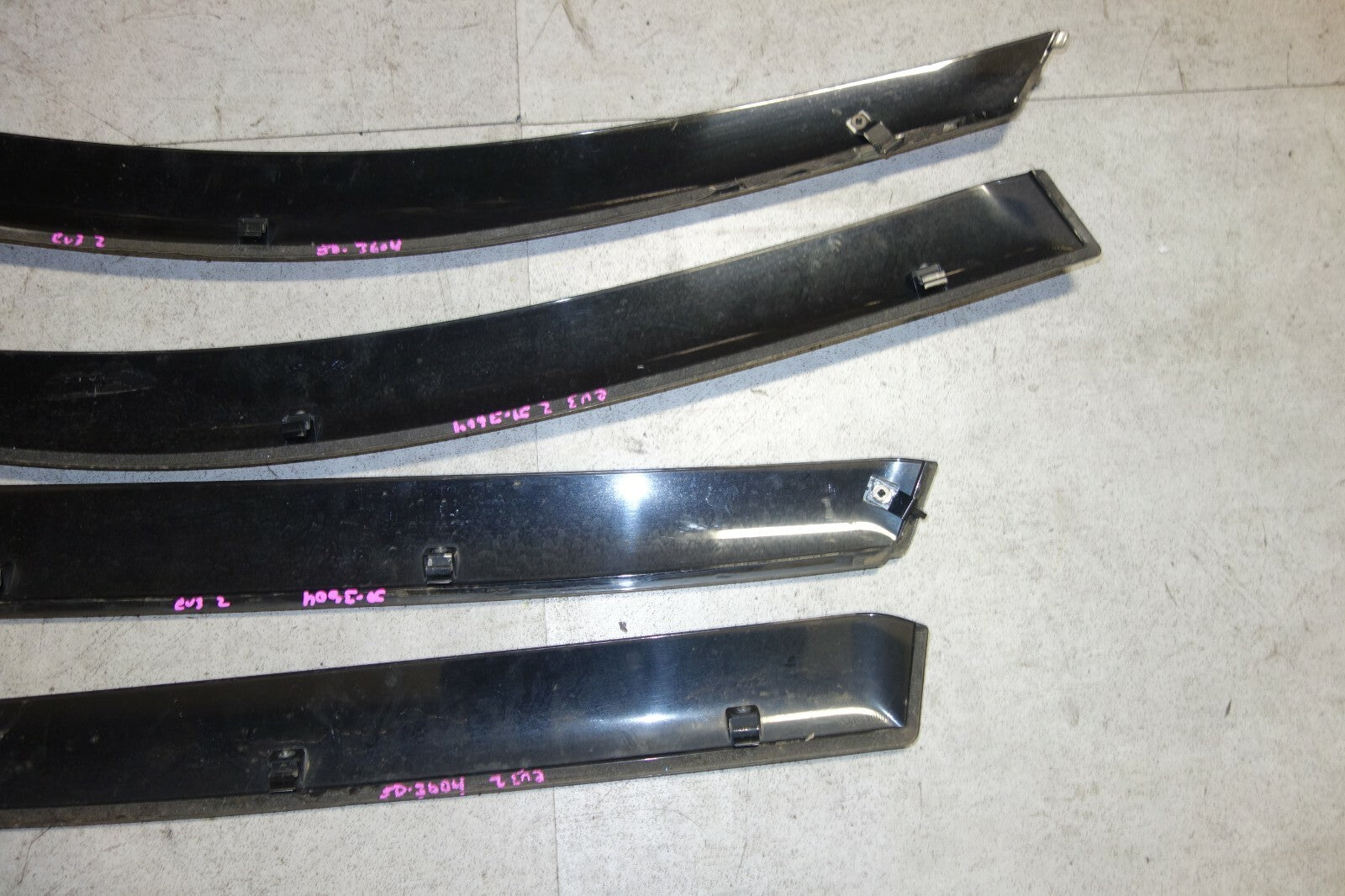 JDM Honda Civic Window Visors Hatchback 2001 2002 2003 2004 2005 OEM Japan