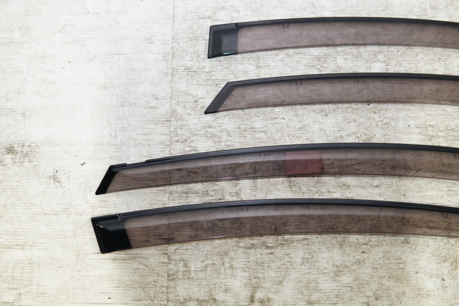 JDM TOYOTA PRIUS OEM WINDOW VISOR RAIN GUARDS ZVW30 2010-2015 MF-495