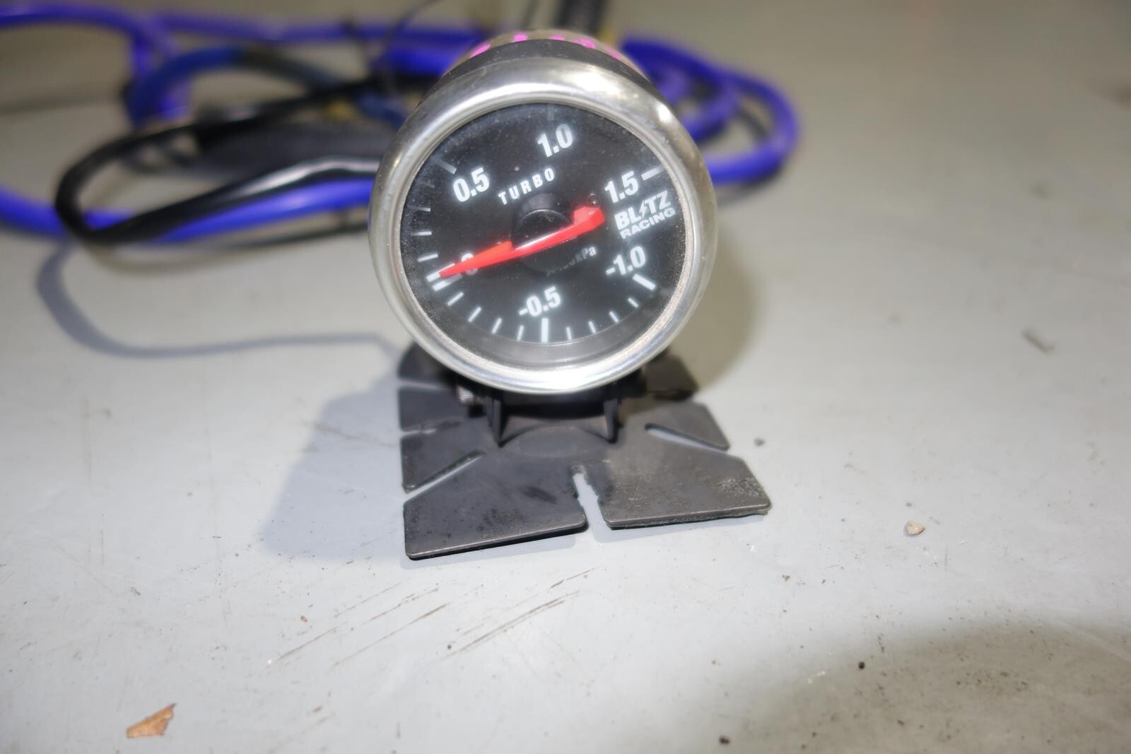 JDM Blitz  Racing Turbo Boost Gauge Racing Meter Genuine Universal Fitment