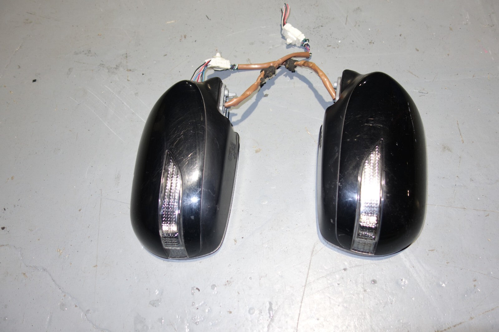 JDM Subaru Impreza WRX STi Power Auto Folding Mirrors Lights GRB  2008-2014