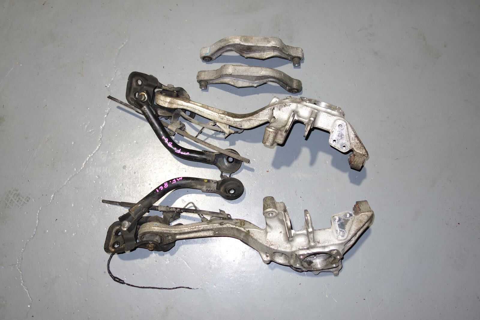 JDM Subaru Legacy Spec B Aluminum Rear Control Arms Trailing Arm 2005-2009 STi